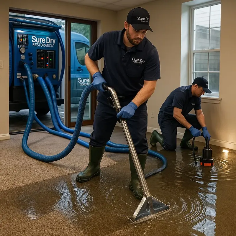 Water Extraction and Removal process in South River, NJ